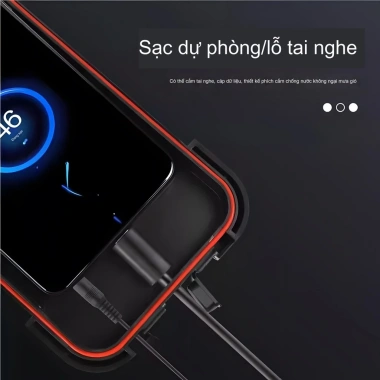 Giá đỡ điện thoại xe máy chống nước, chống sốc, tương thích iPhone 7-16 Samsung Xiaomi - Giá ưu đãi 105k