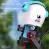 Giá đỡ điện thoại xe máy mini gắn mũ bảo hiểm, gương hậu, không rung, chống nắng mưa, vững chắc 4