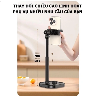 Giá Đỡ Điện Thoại Xoay 360 Chỉnh Chiều Cao Hợp Kim Nhôm Giá Ưu Đãi 103k 3