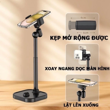 Giá Đỡ Điện Thoại Xoay 360 Chỉnh Chiều Cao Hợp Kim Nhôm Giá Ưu Đãi 103k 5