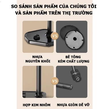 Giá Đỡ Điện Thoại Xoay 360 Chỉnh Chiều Cao Hợp Kim Nhôm Giá Ưu Đãi 103k 8
