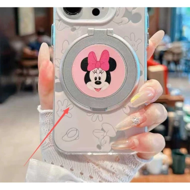 Giá đỡ điện thoại xoay 360° CODCartoon cho bé gái, tương thích mọi điện thoại