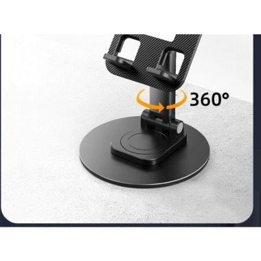 Giá đỡ điện thoại xoay 360 độ đế kim loại K39B - Bền bỉ, linh hoạt, giá 20.090₫ 6