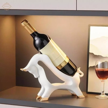 Giá đỡ điêu khắc bò thủ công sáng tạo - Trang trí hiện đại cho nhà bếp, phòng khách, kệ, lối vào - Giảm giá tới 23%