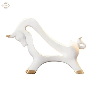 Giá đỡ điêu khắc bò thủ công sáng tạo - Trang trí hiện đại cho nhà bếp, phòng khách, kệ, lối vào - Giảm giá tới 23%