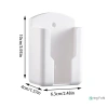 Giá đỡ điều khiển từ xa sạc, kệ treo tường, hỗ trợ điều hòa Freeship 15.000₫ 9