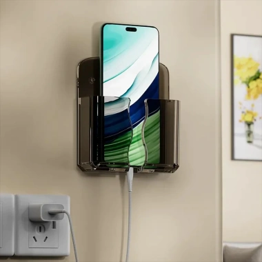 Giá Đỡ Dính Điện Thoại Di Động, Sạc, Giá Đỡ Tivi, Điều Khiển Từ Xa - Miễn Phí Treo Tường, Hộp Bảo Quản, Giá chỉ 29.828₫