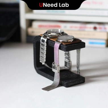 Giá đỡ đồng hồ UNeed Lab UNW02 - Kệ lót da sang trọng, chống trầy, giá 59.800đ 3