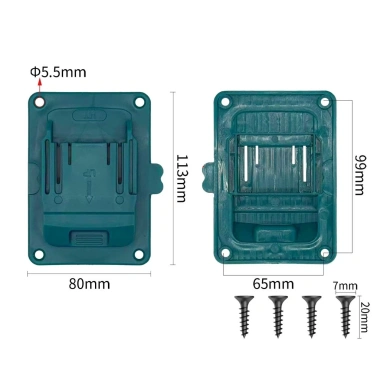 Giá đỡ dụng cụ pin 14.4V/18V tương thích dễ cài, thiết kế nhỏ gọn, chỉ 31.900 VND 4 Giá đỡ dụng cụ pin 14.4V/18V tương thích dễ cài, thiết kế nhỏ gọn, chỉ 31.900 VND 4