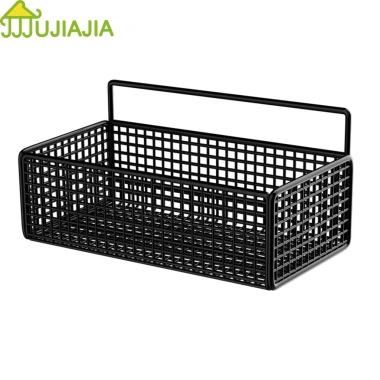 Giá đỡ đựng đồ dùng JUJIAJIA thép không gỉ không đục lỗ dán tường tiện lợi bếp