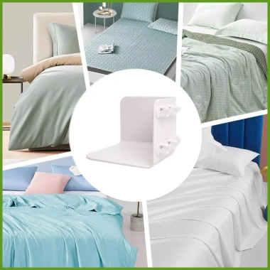 Giá đỡ ga trải giường 4 dây buộc chống trượt Giữ tờ giấy chắc chắn, bó sát phòng ngủ Duvet greiwe2vn 155k