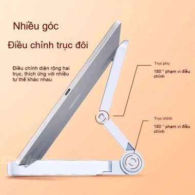 Giá đỡ gập kéo dài cho Điện thoại & Máy tính bảng - Dùng chung để bàn, 15.800₫