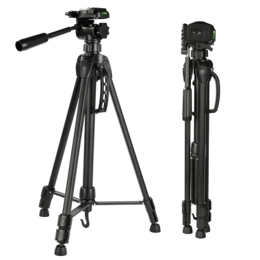 Giá đỡ gậy chụp hình 3 chân hợp kim Tripod 3.366 - kéo cao 1.5m xoay 360 rẻ 168k