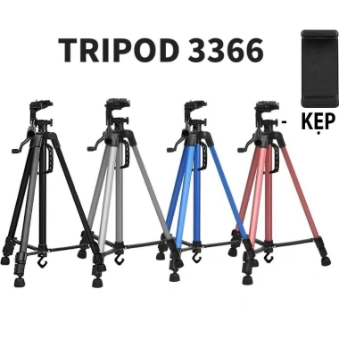 Giá đỡ gậy chụp hình 3 chân hợp kim Tripod 3.366 - kéo cao 1.5m xoay 360 rẻ 168k 4 Giá đỡ gậy chụp hình 3 chân hợp kim Tripod 3.366 - kéo cao 1.5m xoay 360 rẻ 168k 4
