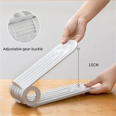 Giá Đỡ Giày Dép Mini Nhựa Cứng Cáp Gấp Gọn, Điều Chỉnh Độ Rộng Tiện Dụng - Giá 30.500 VND 5