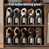 Giá Đỡ Giày Dép Thông Minh 2 Tầng Xếp Gọn, Điều Chỉnh Độ Cao, Tiết Kiệm Diện Tích, Giá Chỉ 59k - Thiết Kế Thông Minh Dễ Dùng 6