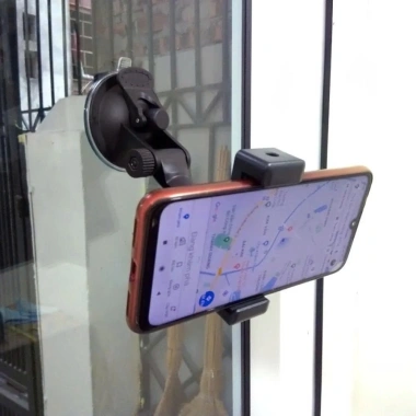 Giá đỡ hít kính treo camera cho smartphone, kẹp điện thoại, giá chỉ 19.500đ