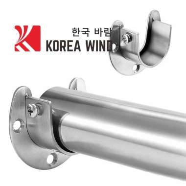 Giá đỡ inox đa năng treo quần áo, mặt bích và kệ ống tròn - Chỉ 16.100đ