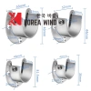 Giá đỡ inox đa năng treo quần áo, mặt bích và kệ ống tròn - Chỉ 16.100đ 5