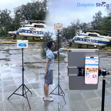 Giá Đỡ iPad 2in1 Kẹp Điện Thoại + Gắn Chân Máy Ảnh Tripod - Chỉ 60.000đ