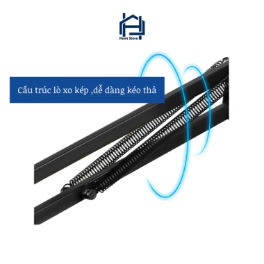 Giá đỡ iPad, điện thoại HSON: Kẹp đầu giường, bàn xoay 360°, mọi góc - 47.000đ