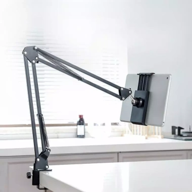 Giá đỡ iPad, điện thoại HSON: Kẹp đầu giường, bàn xoay 360°, mọi góc - 47.000đ