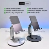 Giá đỡ iPad, điện thoại, máy tính bảng nhôm: chân đế xoay 360 2 tầng gấp gọn 250k 3