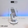 Giá đỡ iPad, điện thoại, máy tính bảng nhôm: chân đế xoay 360 2 tầng gấp gọn 250k 10