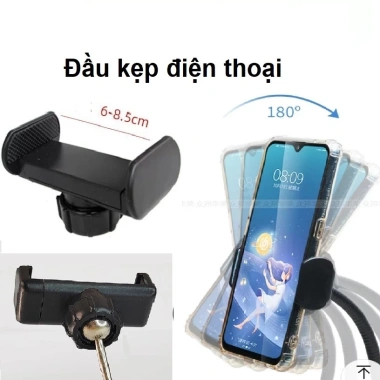 Giá Đỡ iPad và Điện Thoại Đa Năng Đế Thép Chống Gỉ Xoay 360° Siêu Chắc Bền Đẹp - 102.665 VND