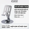 Giá Đỡ iPad và Điện Thoại Xoay 360 độ Hợp Kim Nhôm Gấp Gọn - Đệm Cao Su Chống Trượt, 25.000₫