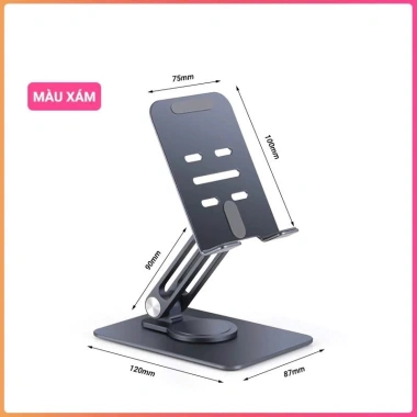 Giá đỡ iPhone và iPad xoay 360 độ hợp kim nhôm - Tiện lợi, chỉ 109.000₫