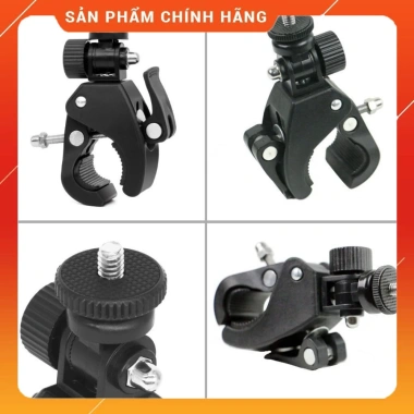 Giá đỡ kẹp điện thoại gắn tripod - Hỗ trợ livestream, quay phim đa máy, chỉ 20.000 VND