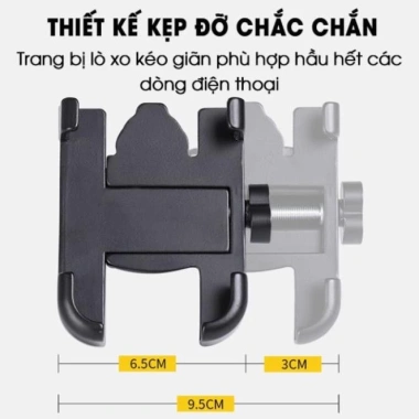 Giá Đỡ Kẹp Điện Thoại Gắn Xe Máy C2 Chống Cướp Cực Chắc – Giá Chỉ 34.473đ