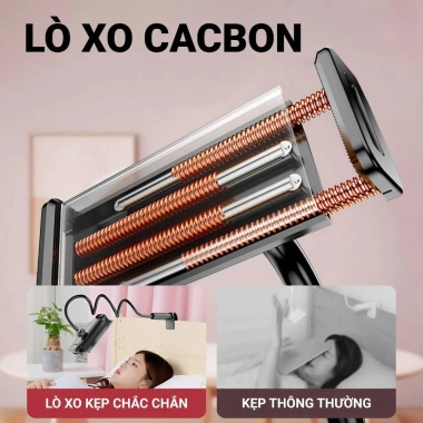 Giá đỡ kẹp điện thoại gường ngủ 360 - Xem phim, lướt web an tâm cả đêm, giảm 16% 3