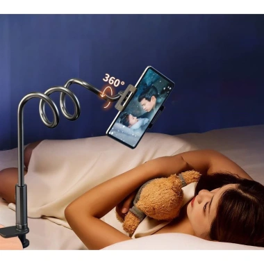 Giá đỡ kẹp điện thoại iPad máy tính bảng 138cm xoay 360 độ livestream quay video chỉ 109k 3