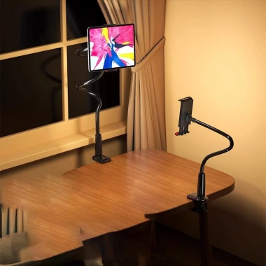 Giá đỡ kẹp điện thoại iPad máy tính bảng 138cm xoay 360 độ uốn mọi kiểu livestream quay video 109.000₫