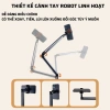Giá đỡ kẹp điện thoại L01 - Tripod chắc chắn, kèm remote, gậy quay livestream và selfie 299k 3