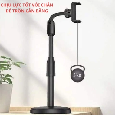 Giá Đỡ Kẹp Điện Thoại L08 Đế Tròn 360 do Livestream Xem Video Giá 22.499₫