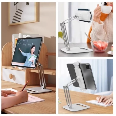 Giá đỡ kẹp điện thoại, tablet P47 Livestream, quay video, học online, 650.000₫ 5