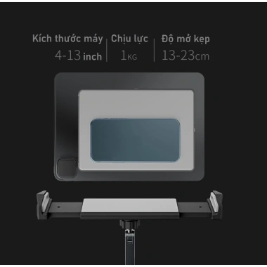 Giá đỡ kẹp điện thoại, tablet P47 Livestream, quay video, học online, 650.000₫ 9