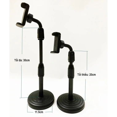 Giá đỡ Kẹp Điện Thoại & Tablet Thành Bàn L09 - Xoay 360°, Kim Nhôm, 24.998đ 10