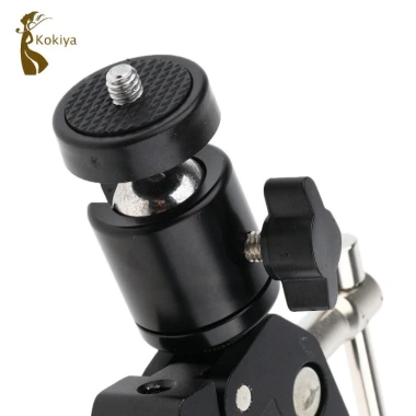 Giá đỡ kẹp máy ảnh KokiYa, kẹp tay 1/4-20, bộ chuyển đổi giày nóng màn hình, đèn LED Flash - giảm 20% 4