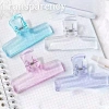 Giá đỡ kẹp tập tin AWNGD Kẹp trong suốt đa màu sắc, hộp acrylic, văn phòng phẩm học tập, giảm giá 27,280₫ 3