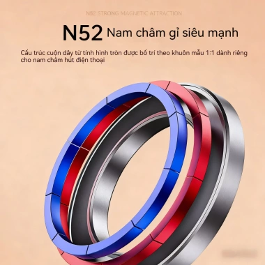 Giá đỡ kẹp từ tính QIANGTS – Chân máy xoay 360°, điện thoại ngoài trời, 66.999₫