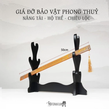 Giá Đỡ Kiếm Gỗ Đen 1-4 Tầng - Kệ Gác Kiếm Đa Tầng Giá Ưu Đãi 65.000đ