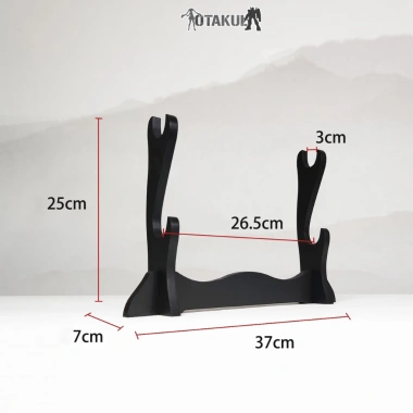 Giá Đỡ Kiếm Gỗ Đen 1-4 Tầng - Kệ Gác Kiếm Đa Tầng Giá Ưu Đãi 65.000đ