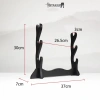 Giá Đỡ Kiếm Gỗ Đen 1-4 Tầng - Kệ Gác Kiếm Đa Tầng Giá Ưu Đãi 65.000đ 4