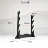 Giá Đỡ Kiếm Gỗ Đen 1-4 Tầng - Kệ Gác Kiếm Đa Tầng Giá Ưu Đãi 65.000đ 5