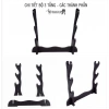Giá Đỡ Kiếm Gỗ Đen 1-4 Tầng - Kệ Gác Kiếm Đa Tầng Giá Ưu Đãi 65.000đ 9