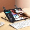Giá đỡ laptop hợp kim nhôm gấp gọn, tản nhiệt, chỉnh độ cao - Chỉ 79.000 VND 2